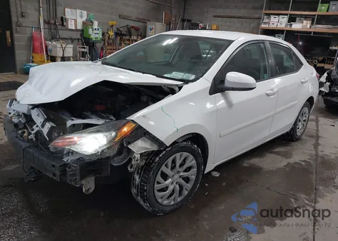 2017 Toyota Corolla Le from USA, damaged, VIN 2T1BURHE2HC781560